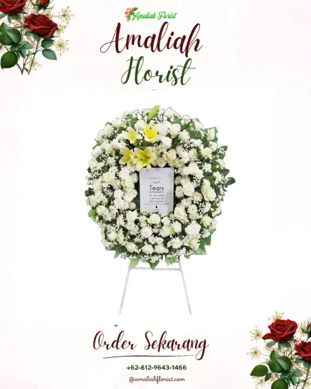 Krans Bunga Duka Kawungsari